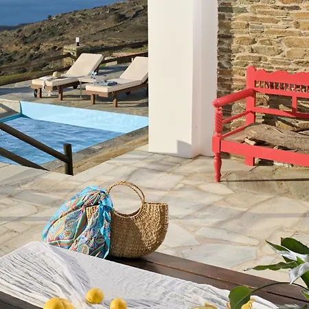 カントリーハウス The Nest Kalivari (Andros)